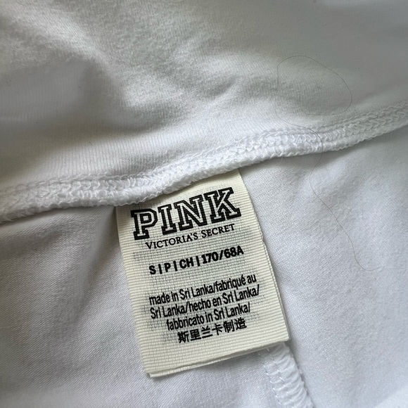 S Victorias Secret PINK white Skort Skirt Shorts Small Cotton Summer spring clo - Picture 5 of 7
